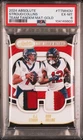 2024  Absolute - Team Tandem Materials C.J. Stroud, Nico Collins /99 Gold PSA 6
