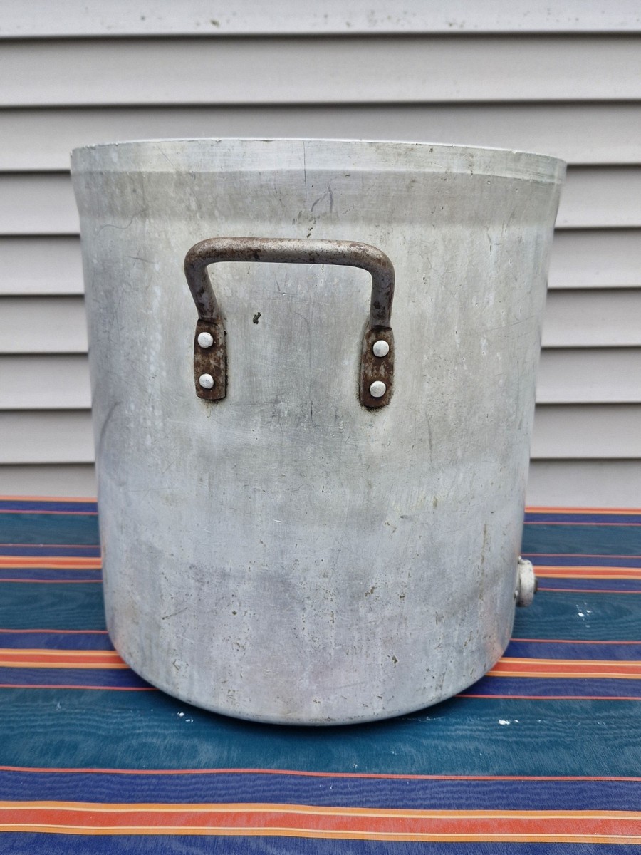 Vintage Wear-Ever 40 Qt Stock Pot No. 4254 Aluminum, thick metal