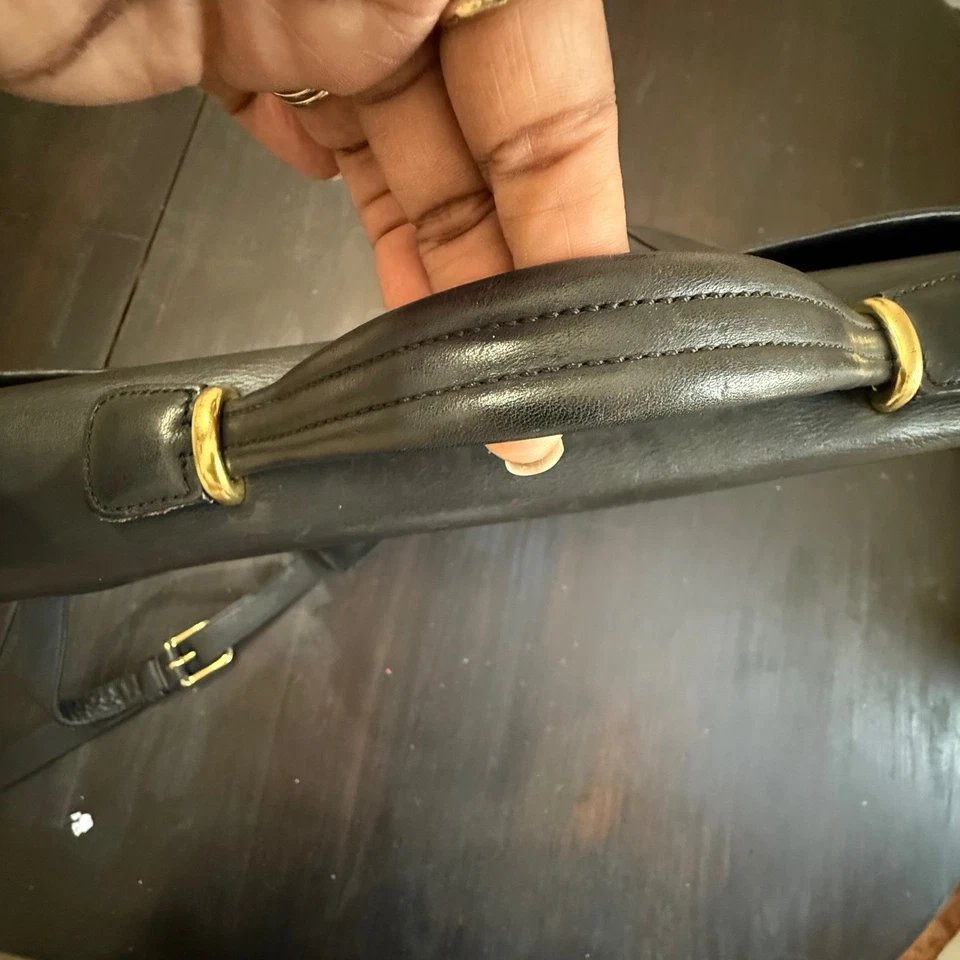 Vintage Coach Lexington 5265 Briefcase Messenger Bag Turn Lock STRAP INCLUDED - Image 3 of 4