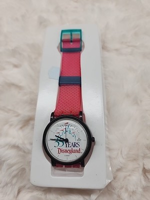 Vintage 35 Year Disney Watch Not Working for Parts Repair
