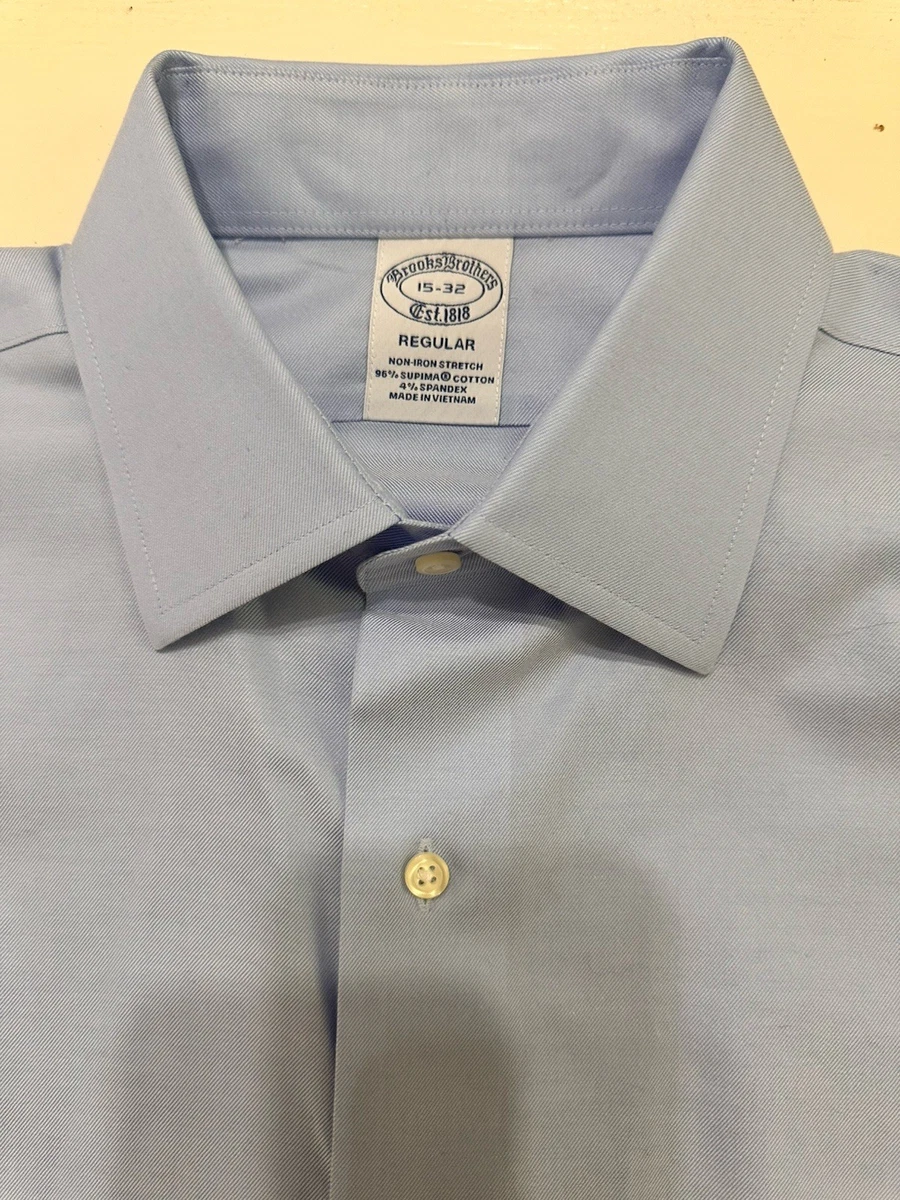 Brooks Brothers Men's Shirts Blue 15 Size for sale | eBay