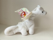 Ty Beanie Babies 1995 MAGIC the Dragon - 4088, PVC Pellets, Rare, Original
