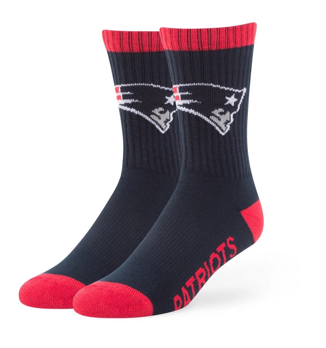 New England Patriots Socks 47 Brand Large Navy Blue Men s 9 13