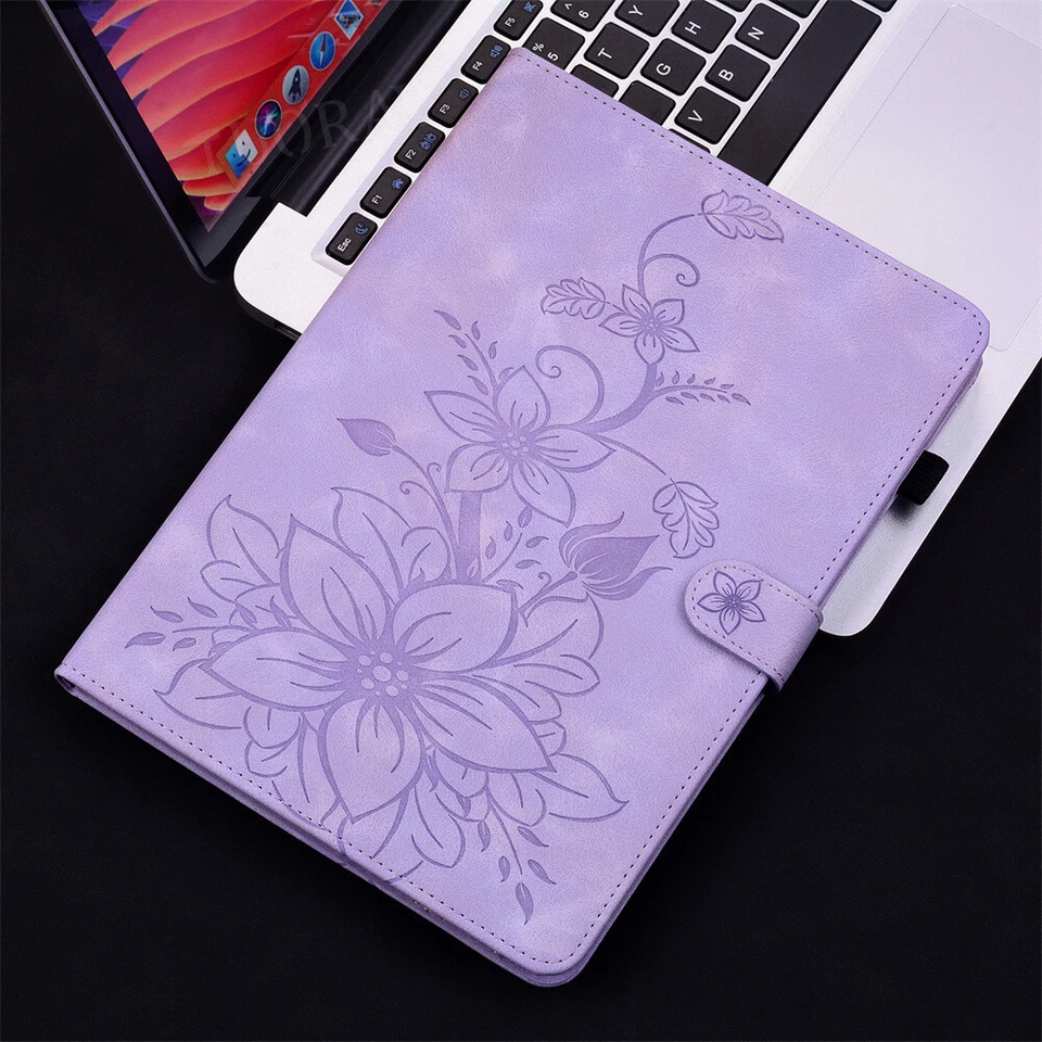 For Samsung Galaxy S10 S9 FE S8 A9 Plus S6 Lite Flip Leather Stand Tablet Case  - Image 4 of 4