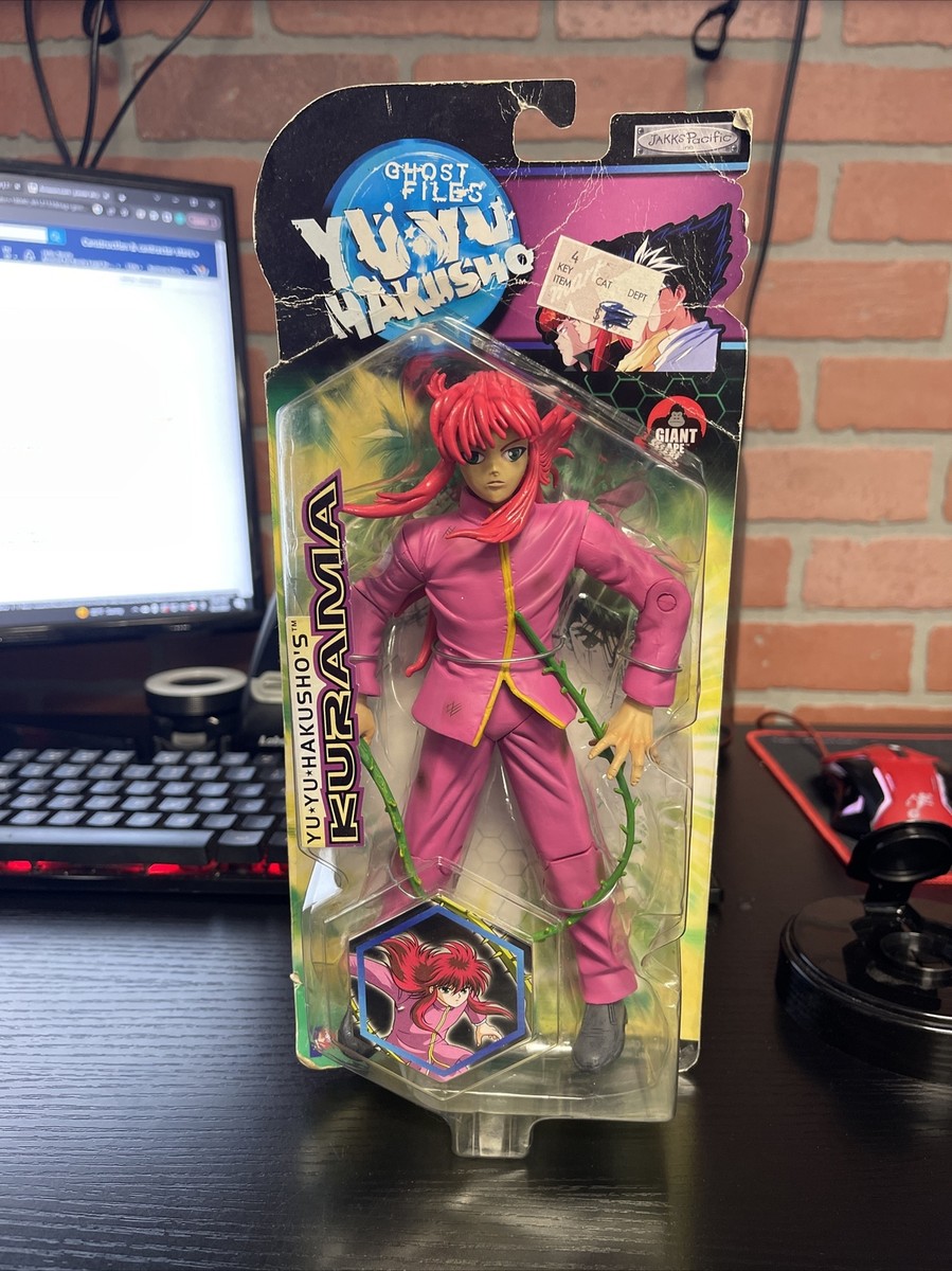 New Yu Yu Hakusho's Kurama With Rose Whip Ghost Files YuYu Figure