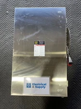 H364DS Square D by Schneider Electric Series Stainless Typed 3 3R Fusible Switch