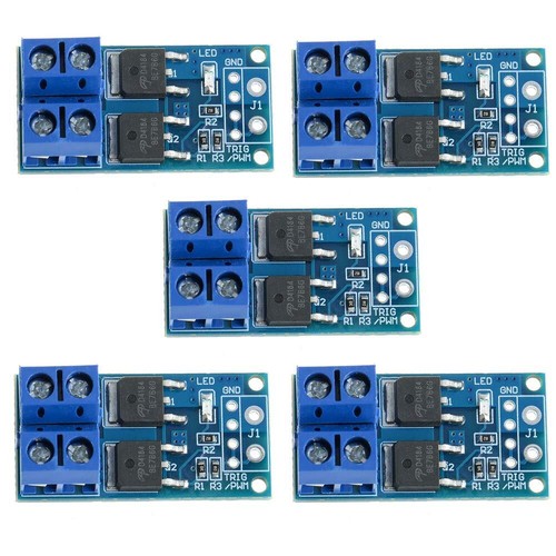 Anmbest 5PCS DC 5V-36V 15AMax 30A 400W Dual High-Power MOSFET Trigger Switch ... - Bild 1 von 1