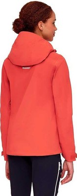 NEW Mammut Alto Guide Hs Hardshell Hooded Jacket Women's S Small Terracotta