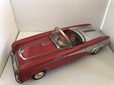 Rare Vintage Niedermeier PN350 Thunderbird Tin Friction 13" Toy Car West Germany