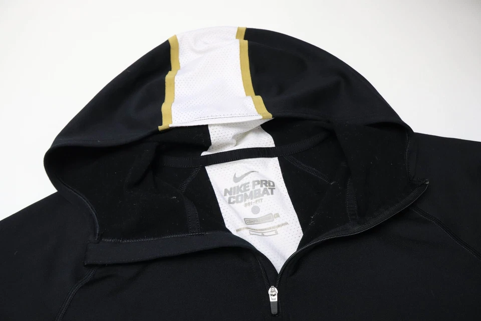 Sudadera Con Capucha Nike Pro Combat Dri-Fit Para Mujer Grande - Imagen 4 de 4