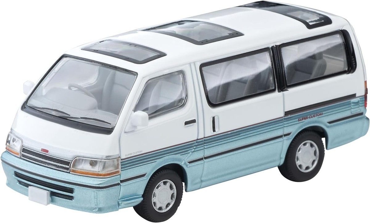TOMICA LIMITED VINTAGE NEO 1/64 LV-N208d TOYOTA HIACE WAGON White