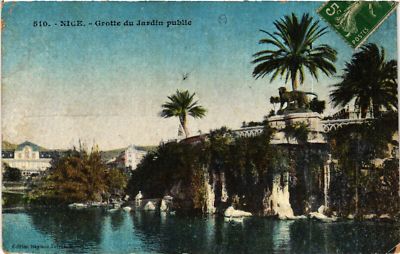 CPA AK NICE - Grotte du Jardin public (513848)
