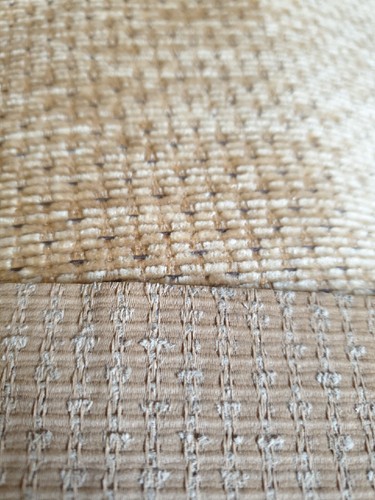 Polster Chenill Stoff Farben Braun Parrten kleines Design 140cm breit Feuer 🔥 - Bild 8 von 18