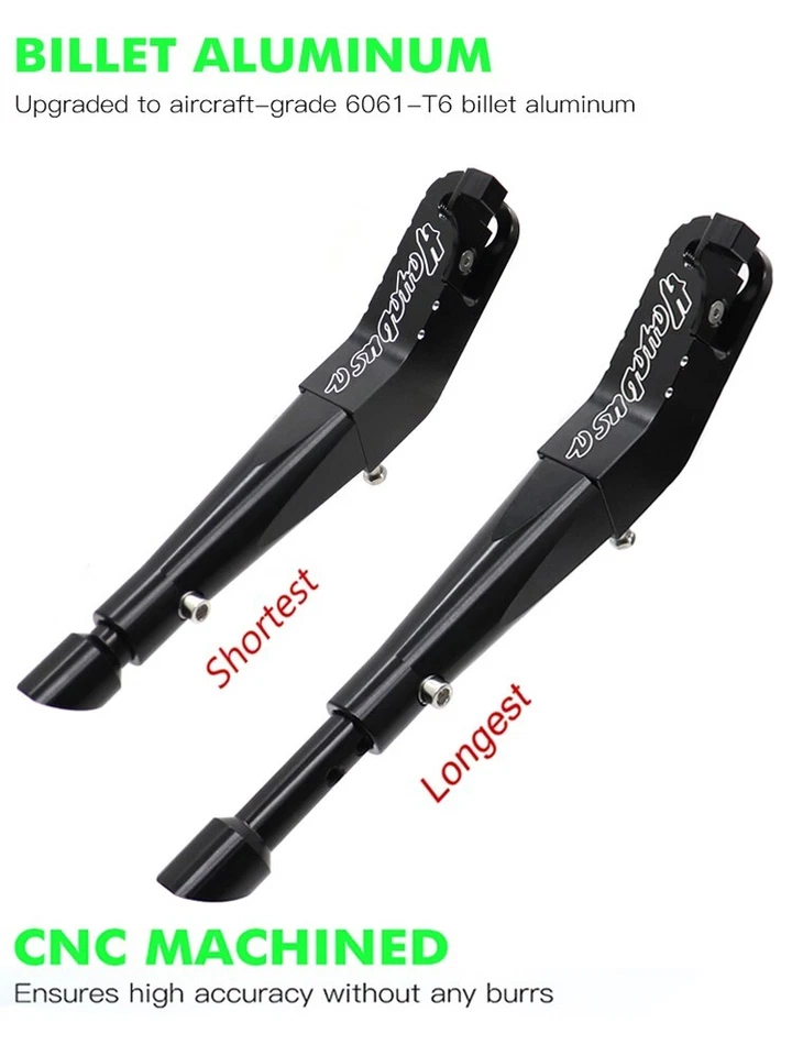 Soporte lateral ajustable rebajado para SUZUKI HAYABUSA GSX1300R 1999-2024 Foto 3 de 4