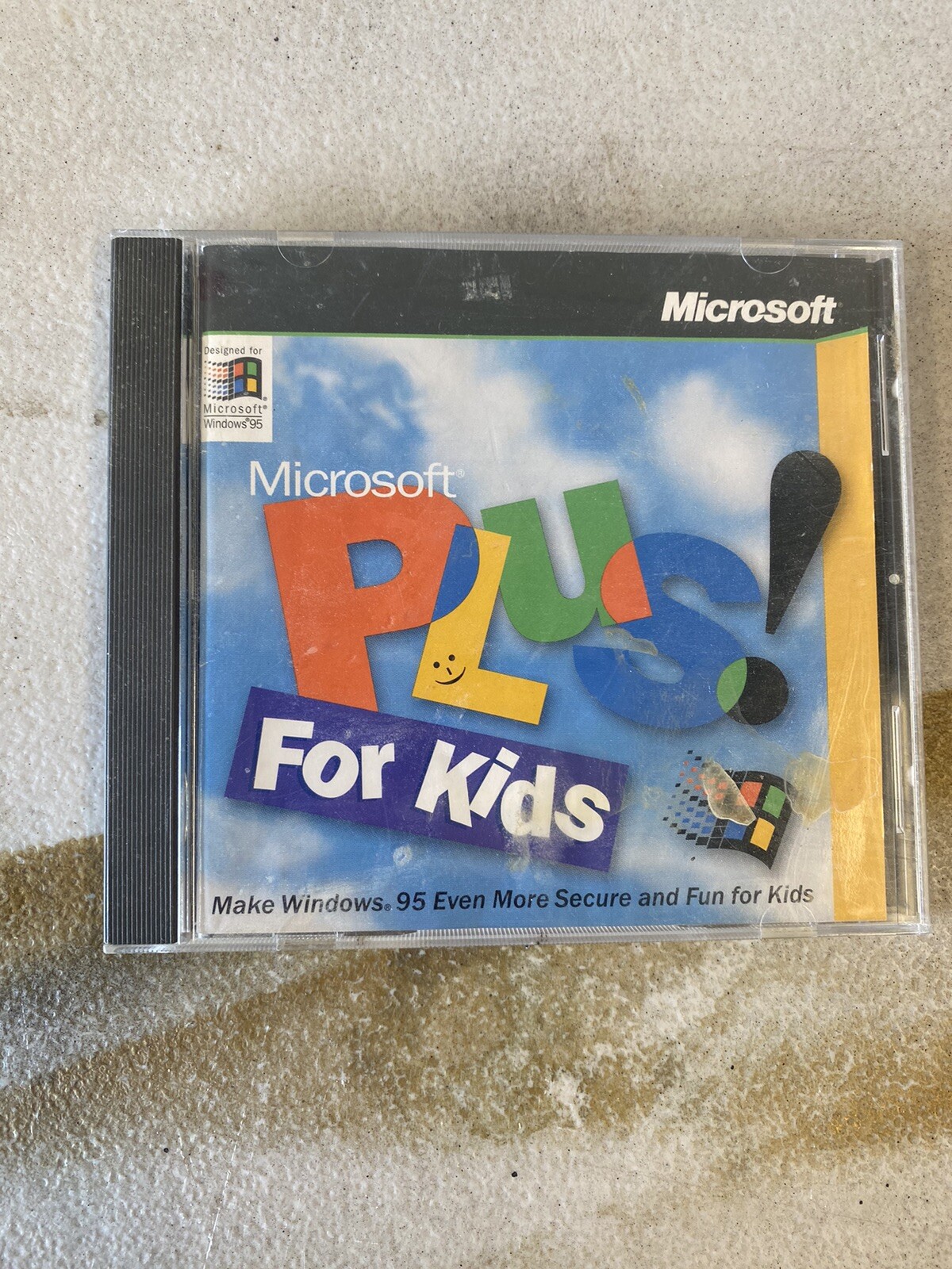Microsoft Plus For Kids Windows 98 Companion With Key PC CD ROM