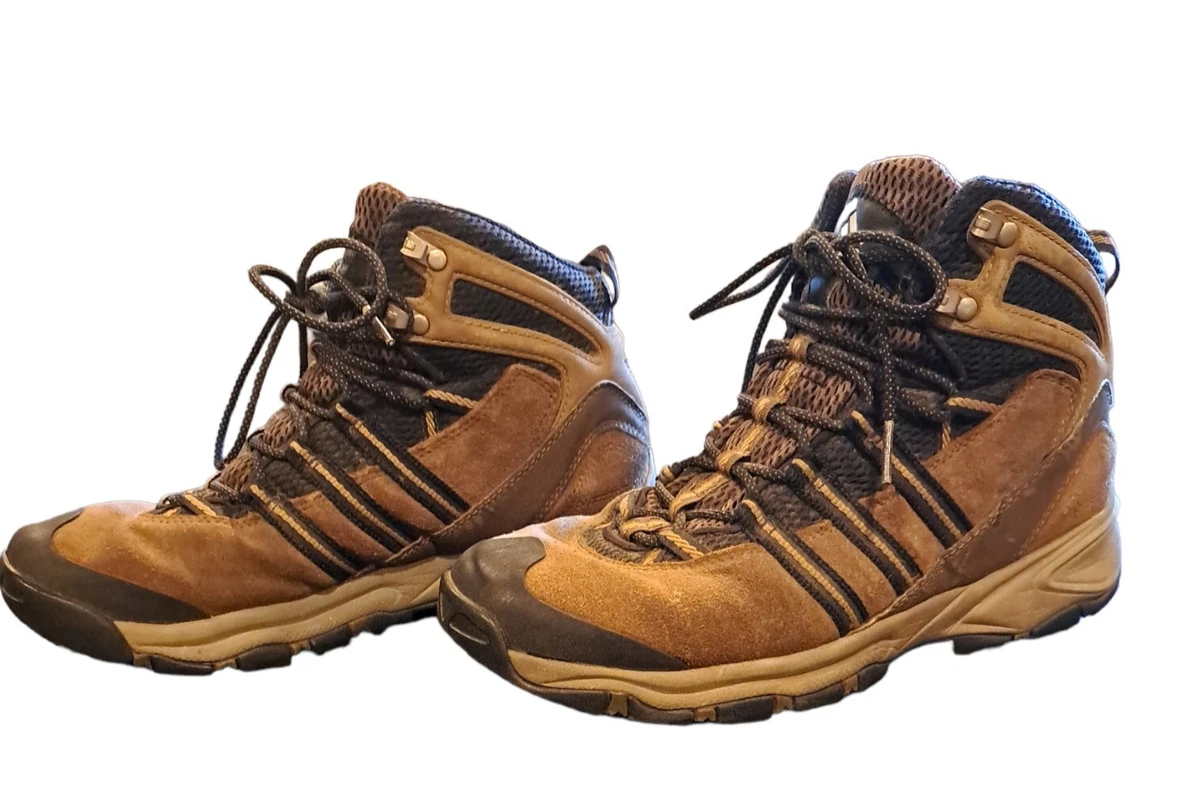 brown adidas walking boots