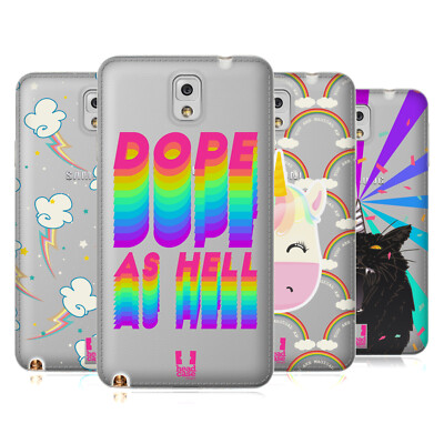 HEAD CASE DESIGNS REGENBOGEN-KNALL SOFT GEL HANDYHÜLLE FÜR SAMSUNG HANDYS 2