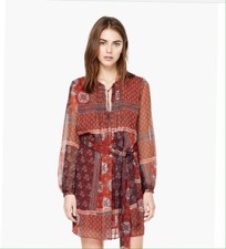 BNWT Mango Ethnic Print Tunic Dress Size 6