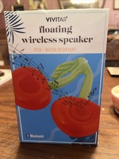 Vivitar Floating Red Cherry, Wireless Speaker,Water Resist, Pool Party