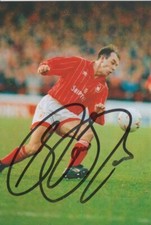 STEVE STONE HAND SIGNED 6X4 PHOTO NOTTINGHAM FOREST FOOTBALL AUTOGRAPH 9