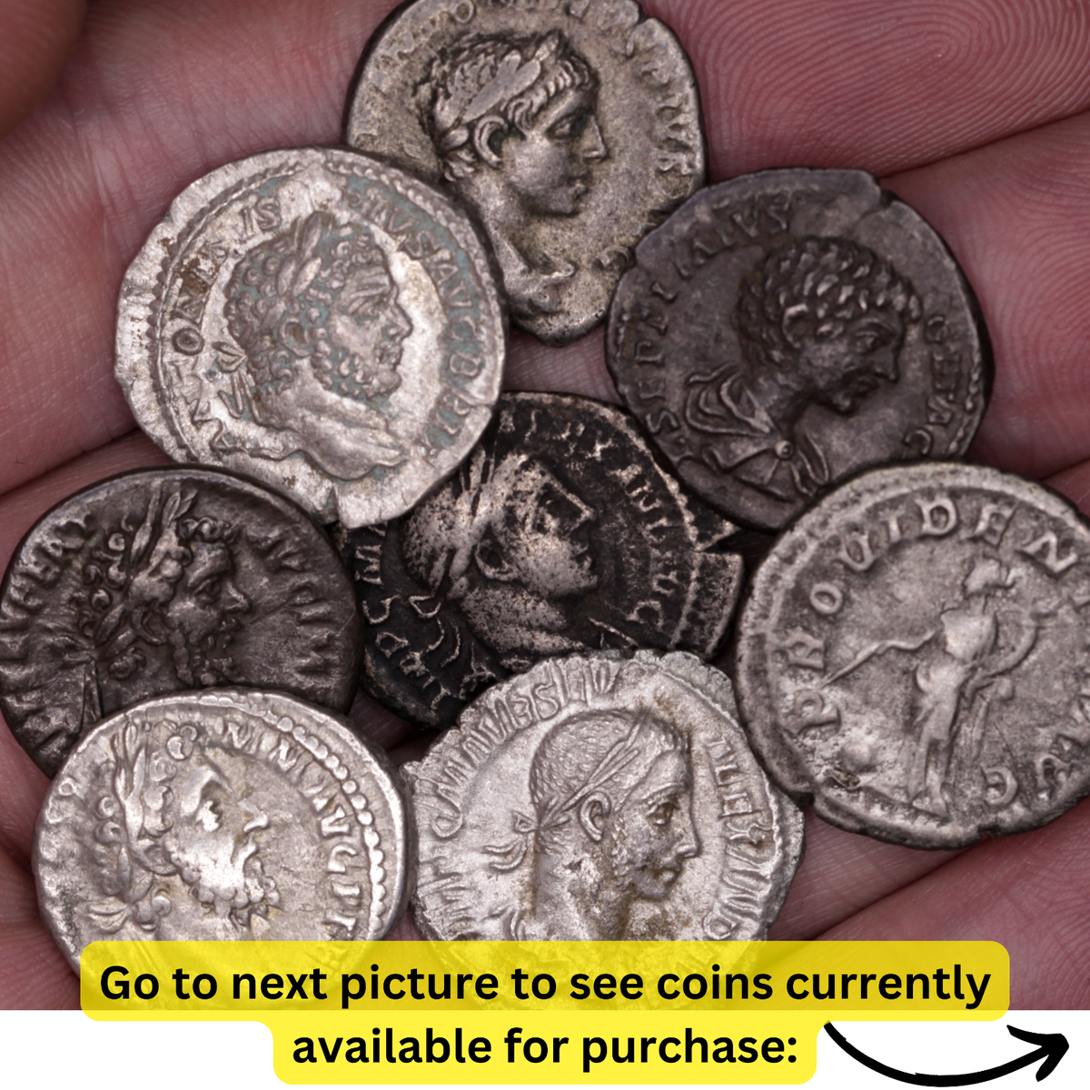 Authentic Ancient Roman Coin | Silver Denarius | Fine Condition, 1700+  Years Old | eBay