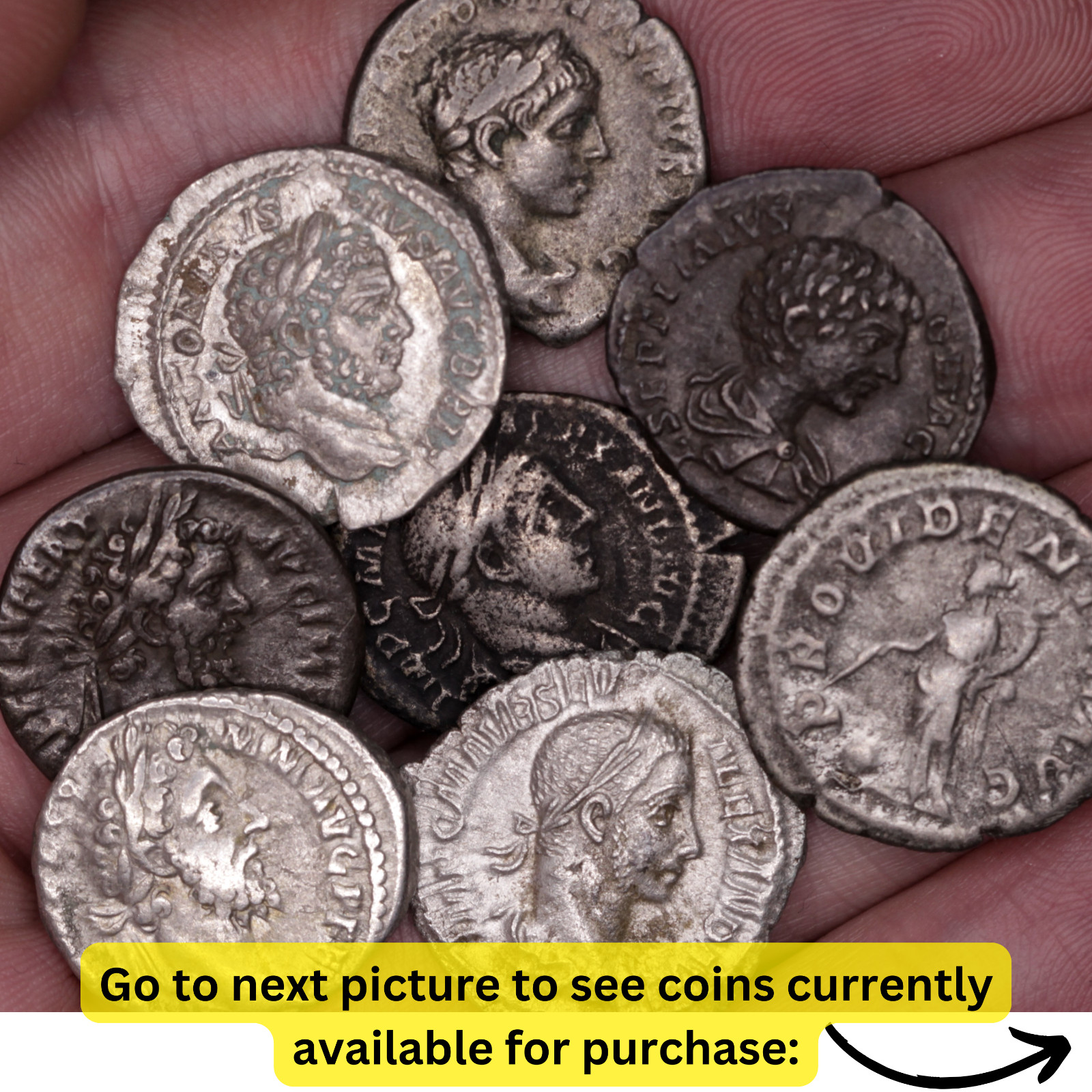 Authentic Ancient Roman Coin | Silver Denarius | Fine Condition, 1700+ Years Old