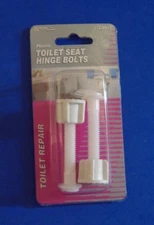 PLASTIC TOILET SEAT HINGE BOLTS AQUA PLUMB C0912 PARTS REPAIR
