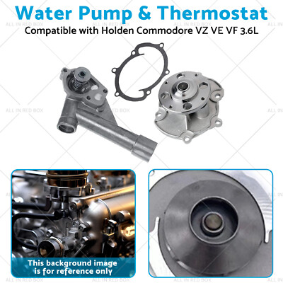 Water Pump & Thermostat Suitable for Holden Commodore VE VF VZ 3.6L 05-10