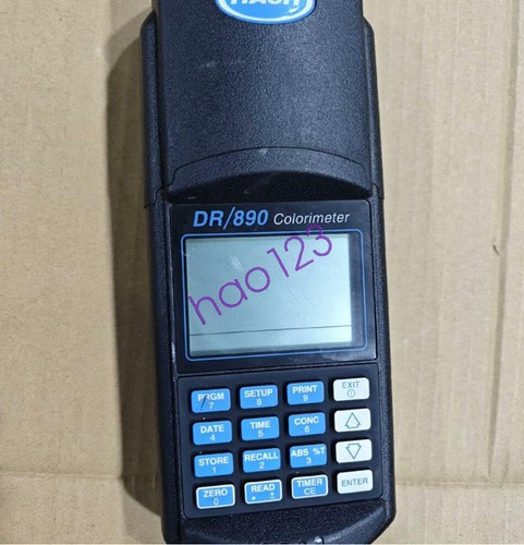 Used Hach DR890 spectrophotometer dr/890 Expedited Shipping DHL/FedEx # ...