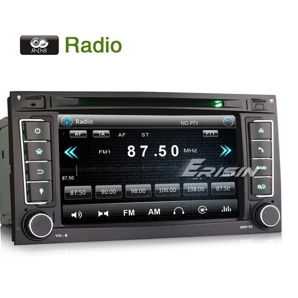 7" GPS Navi Autoradio für VW Touareg T5 Multivan Transporter DVB-T2 RDS DVD 3G - Bild 2 von 4