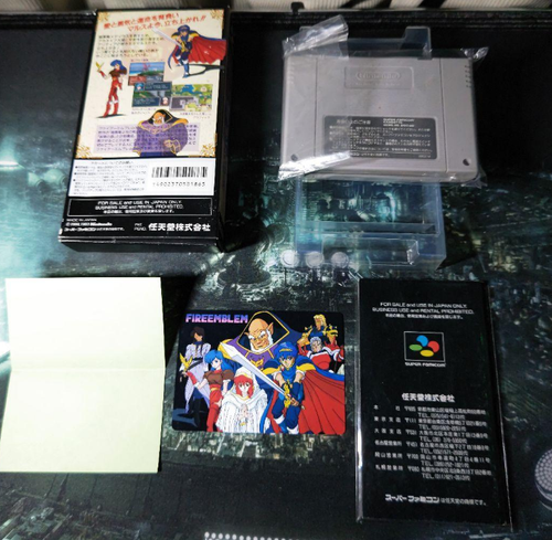 Fire Emblem Monshou no Nazo SNES Super Famicom 1994 Japanese version - Picture 10 of 15