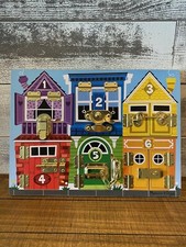 Melissa and Doug wooden latches board  Excellent Condition  