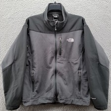 The North Face Jacket Men's Apex Bionic Full Zip Black Gray Size Large