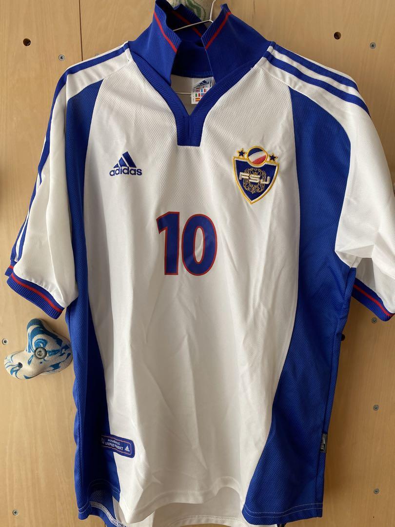 NWT 2000 2001 Yugoslavia Away S/S No.10 STOJKOVIC Official jersey