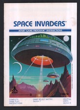 Atari 2600 Game Manual Only - Space Invaders - VG