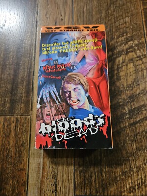 The Bloody Dead A.K.A. Creature with the Blue Hand (VHS, 1967) Klaus Kinski