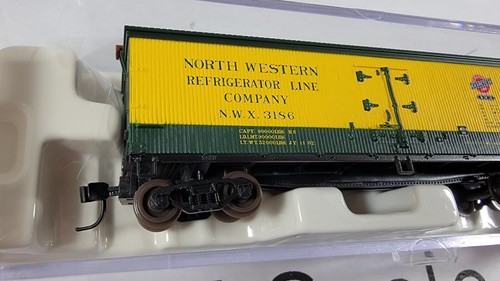 Atlas N Scale North Western 40' Wood Reefer NWX #3186 - Picture 2 of 3
