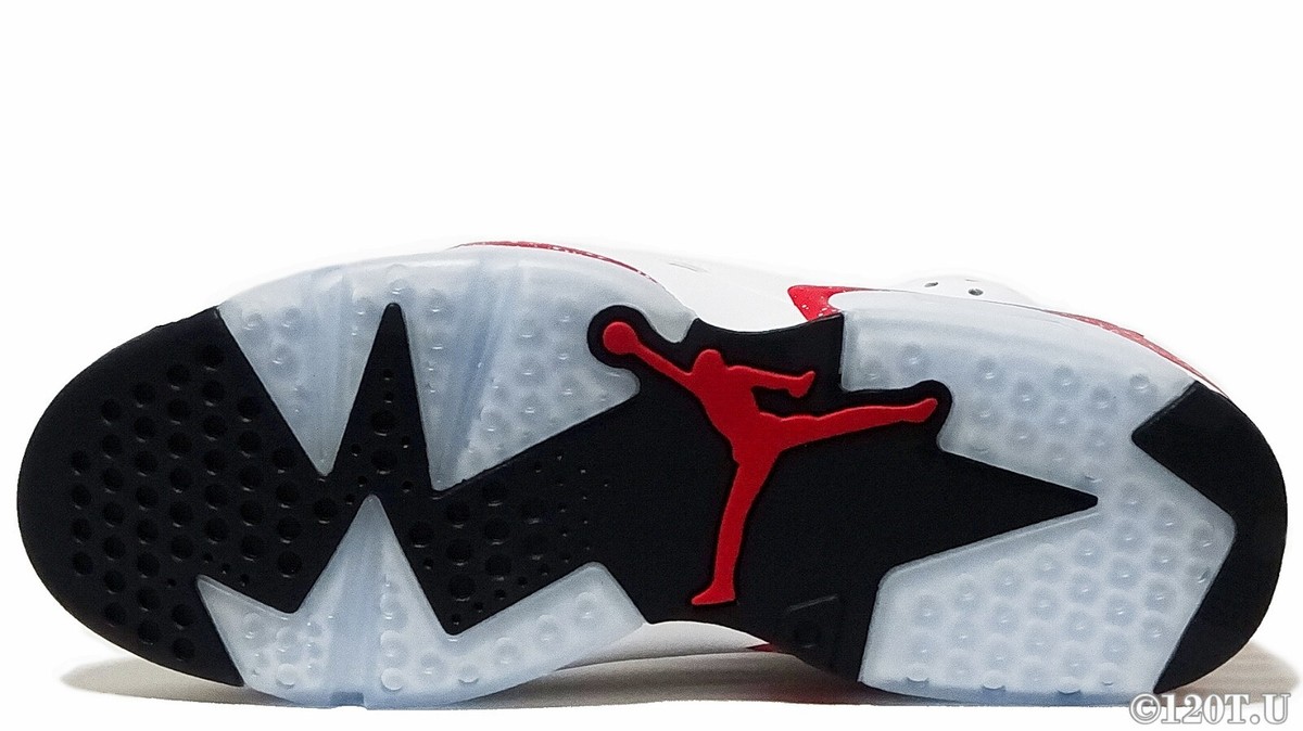 ゆっくりしずたい　Air Jordan 6 ホワイト/レッド　サイズ29 Nike Air Jordan 6 Retro Hare Grey/White/Red CT8529-062 Men's