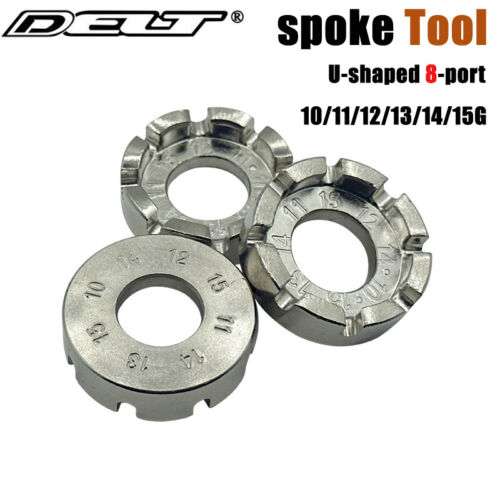 Bicycle Spokes Tools,CR 20 Steel, 10G/12G/13G /14G/ 15G Nipples E-Bike Part