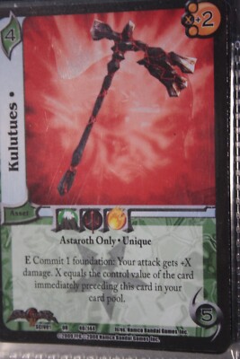 UFS Soul Calibur Promo Cards - Super Holo Rare Singles, Lightly Played Condition (2007)