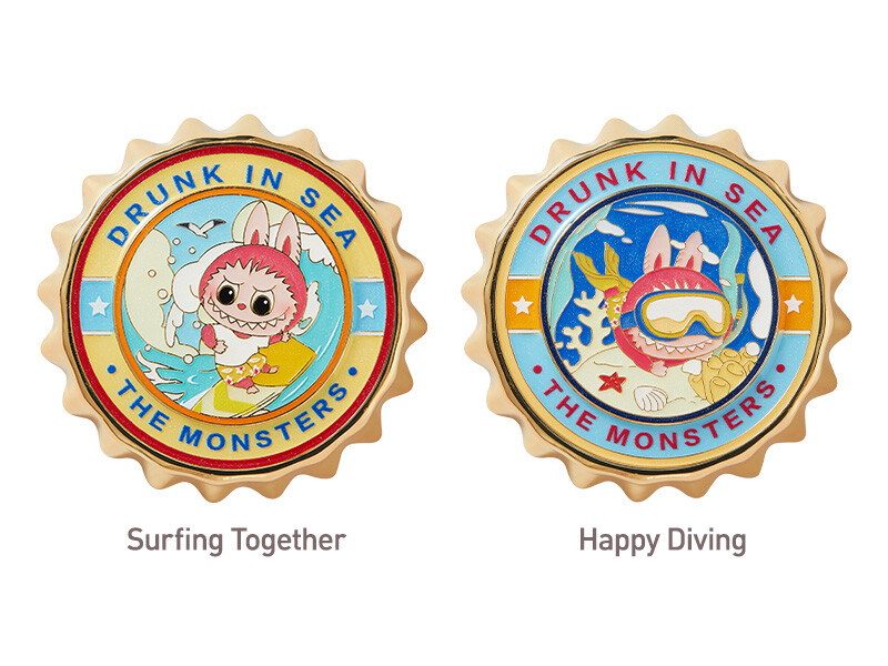 POP MART THE MONSTERS Enchanted Seaside Magnet [Blind Box