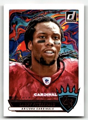 2025 Donruss #ATGK-LFD Larry Fitzgerald All-Time Gridiron Kings