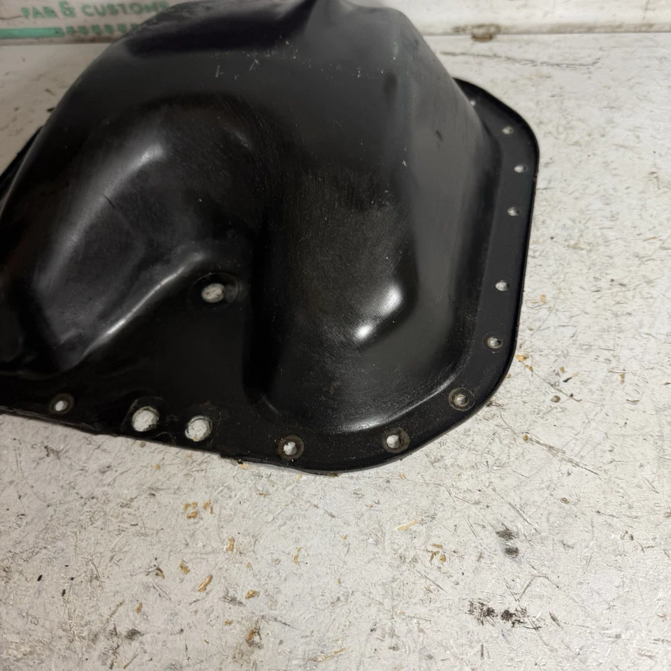 86-91 Mazda RX7 13B Engine Oil Pan FC - Image 4 of 4