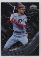 2023 Topps Chrome Black Trea Turner #86 15tx