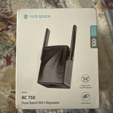 Rock Space AC750 WIFI Extender Booster Router Never Open Sealed