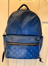 Louis Vuitton Discovery Backpack PM Black Lea...