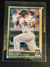 2025 Panini Donruss Optic Nick Yorke Black Velocity Prizm Rated Rookie RC #37