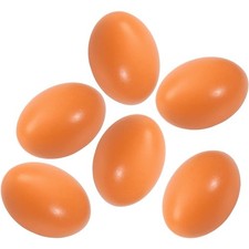 Wooden Fake Eggs Dummy Eggs for Laying Hens Nesting Box Poultry Farming Nest