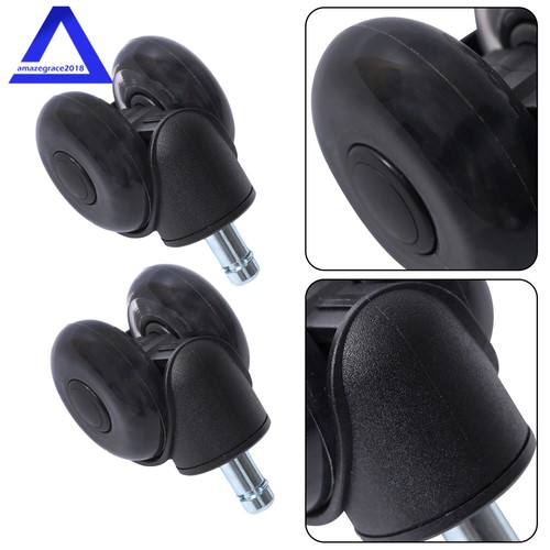5Pack Office Chair Caster Wheels, Universal Chair Wheels Support 2200lbs Black - Picture 10 of 12