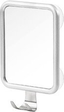 Shower Mirror Fogless for Shaving, Rectangle with 4 Suction 9.4"L x 6.3"W